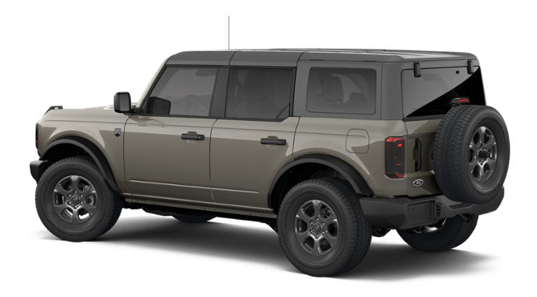 2026 Ford Bronco — rear three-quarter view
