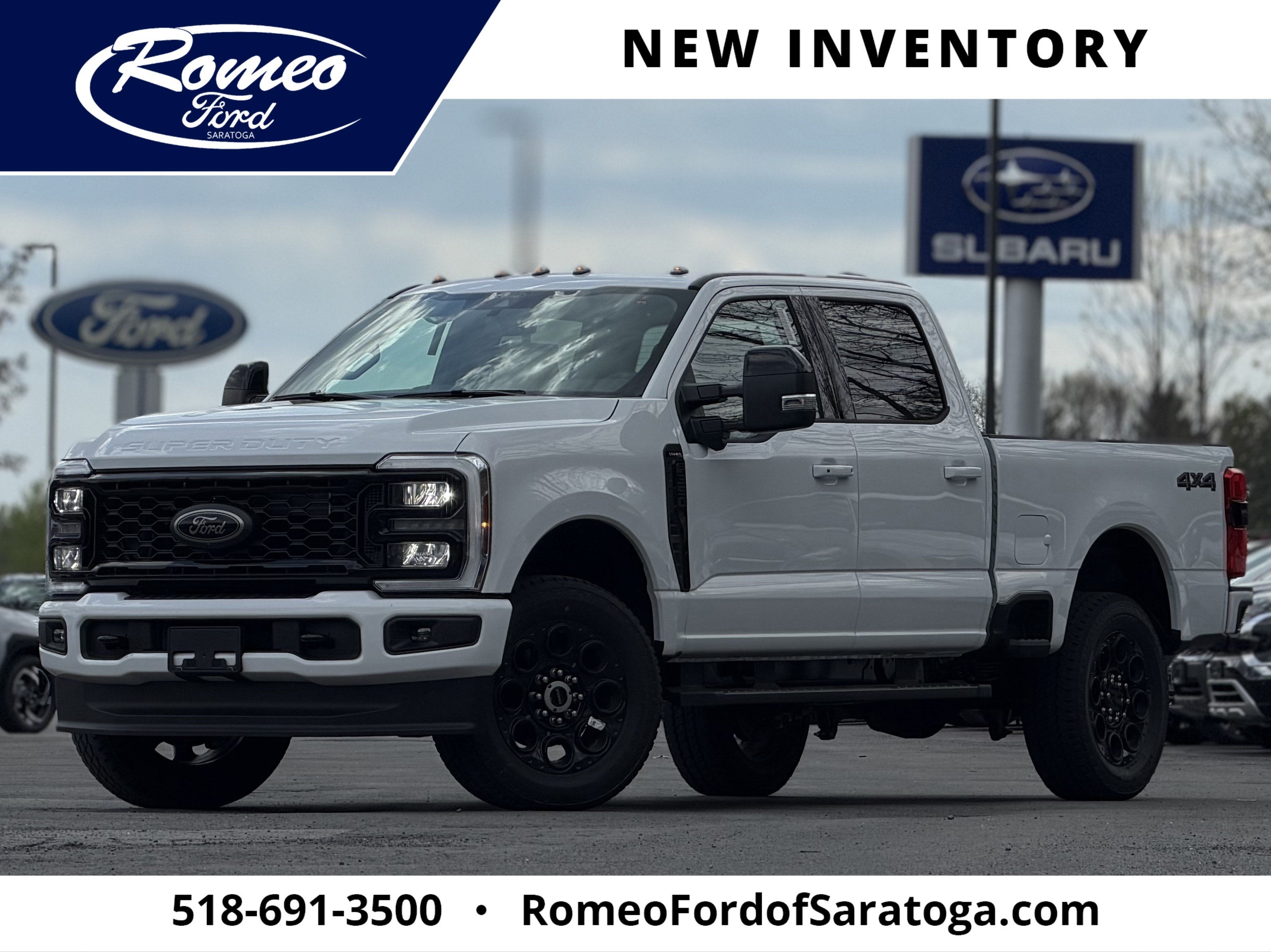 2026 Ford Super Duty F-350 SRW 5B in White — front three-quarter view