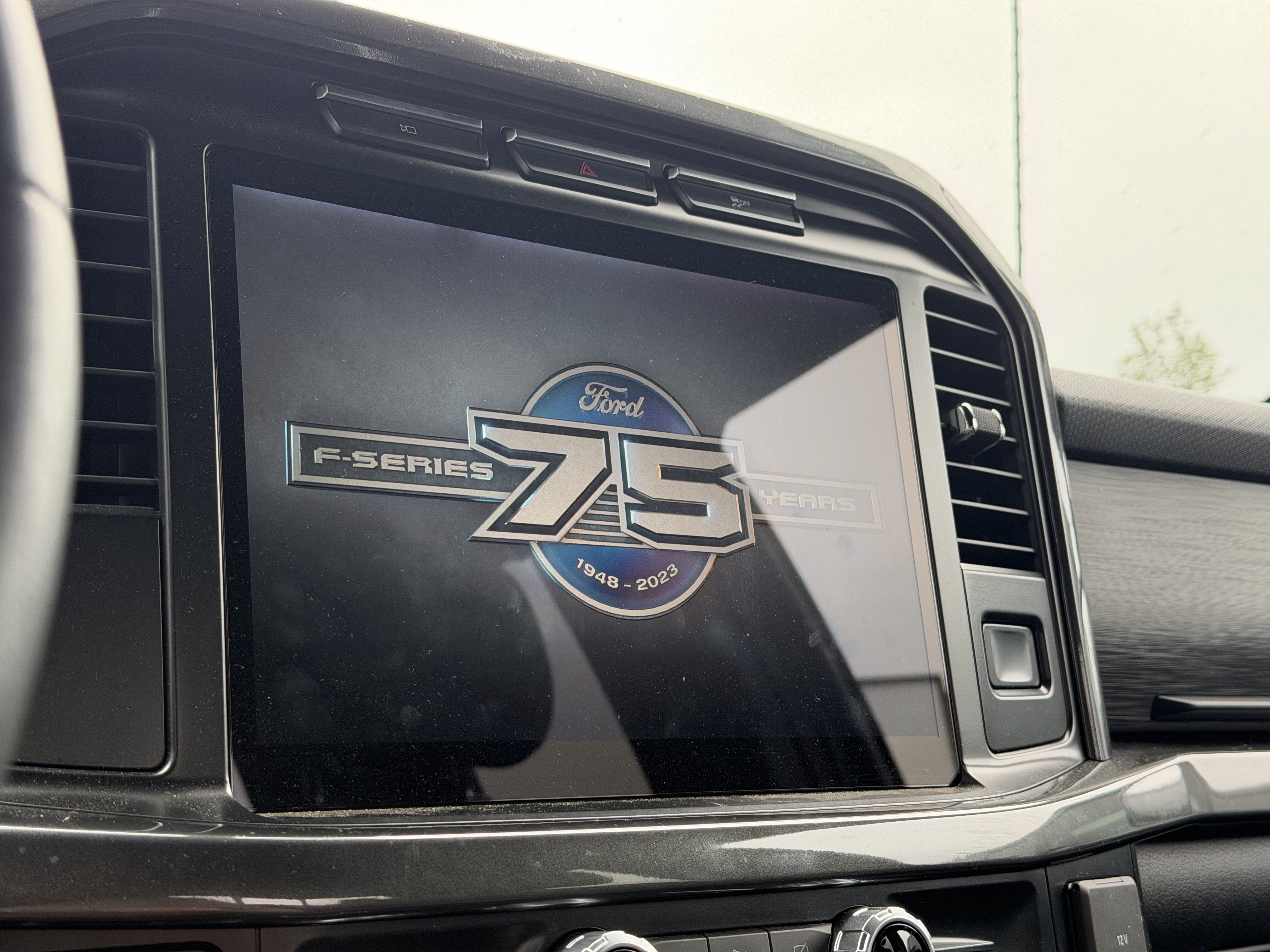 2023 Ford F-150 — rear three-quarter view