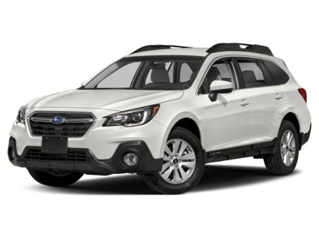 2019 Subaru Outback 2.5i Premium in Abyss Blue Pearl — front three-quarter view